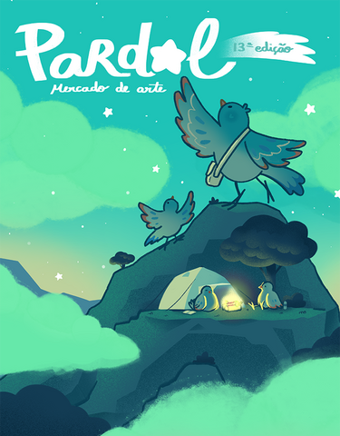 Poster for an art market in Porto